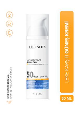 کرم ضد آفتاب صورت SPF 50 + Lee Shia - کد 712987953