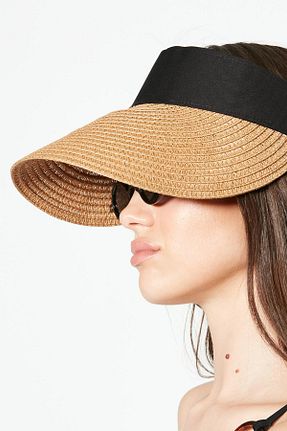 کلاه قهوه ای زنانه حصیر C&CITY - کد 685704859