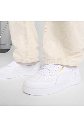 کفش اسنیکر سفید زنانه PU Puma - کد 896304458