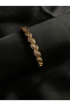 دستبند استیل (فولاد) زرد زنانه استیل (فولاد) Çelik - کد 924492286
