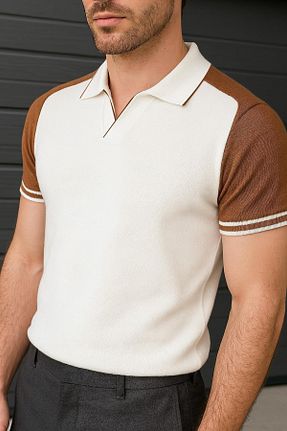 تیشرت سفید مردانه رگولار Delpino - کد 920633316