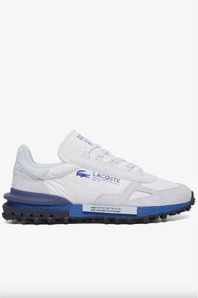کفش اسنیکر آبی مردانه بند دار Lacoste - کد 924509406