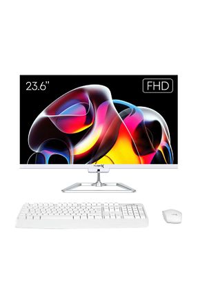 کامپیوتر همه کاره مانیتور سفید Intel Core i5 TURBOX - کد 896089432