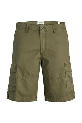 شلوارک و برمودا سبز مردانه رگولار Jack & Jones - کد 924280920