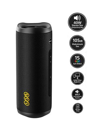 اسپیکر بلوتوث مشکی Qcy - کد 892375285