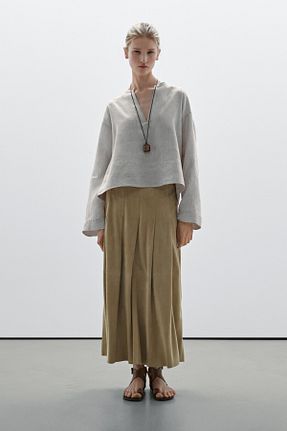 پیراهن زنانه Relaxed Massimo Dutti - کد 924530045