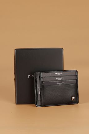 جا کارتی مشکی مردانه ابعاد بزرگ Pierre Cardin - کد 925088075