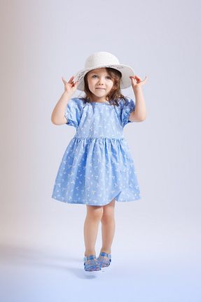 لباس آبی بچه گانه بافتنی Defacto - کد 822807236