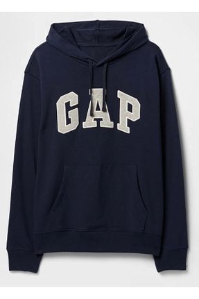 سوئیشرت سرمه ای مردانه چاپی GAP - کد 896804855