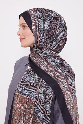 شال مشکی زنانه پلی استر Levidor - کد 924537012