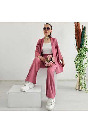 کیمونو و کافتان رنگی زنانه پنبه ای 6 butik altı üstü butik - کد 924538611