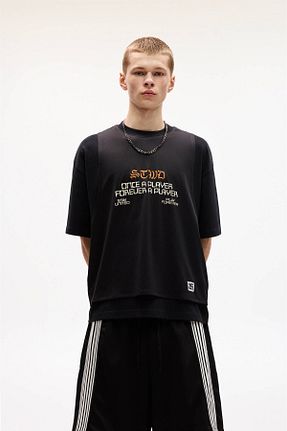 تیشرت مشکی مردانه رگولار Pull & Bear - کد 924554604