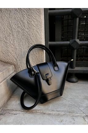 کیف دوشی مشکی زنانه چرم مصنوعی GÜLÇEM butik - کد 924547984