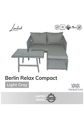 ست باغچه طوسی خیزران VAVRATTAN - کد 742430986