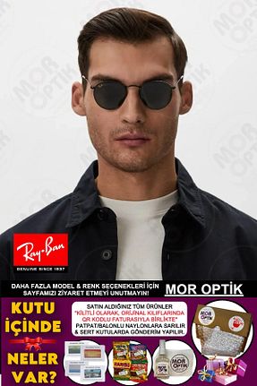 عینک آفتابی مشکی زنانه UV400 Ray-Ban - کد 924561648