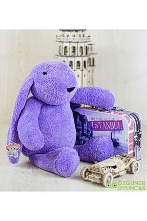 اسباب بازی مخملی بنفش بچه گانه 45 cm Özgüner Oyuncak - کد 861265046