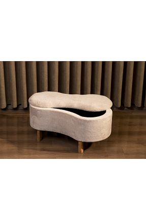 پوف و نیمکت قهوه ای 78 x 41 Aberteka - کد 883853953