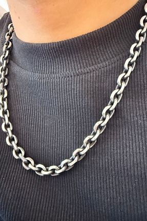 گردنبند استیل ( فولاد ) متالیک مردانه استیل (فولاد) MudeCollection - کد 924624682