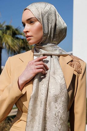 شال سبز زنانه ویسکون Mooncorn - کد 924644405