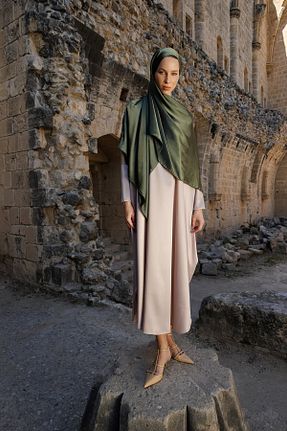 شال خاکی زنانه Mooncorn - کد 927989324