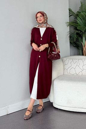 رویه حجاب زرشکی زنانه رگولار HAZA MODA - کد 924666985