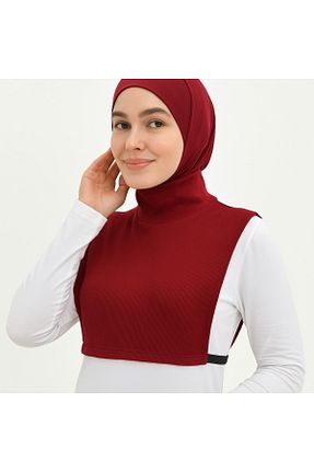 بادی حجاب زرشکی زنانه پنبه ای mirach - کد 880864913
