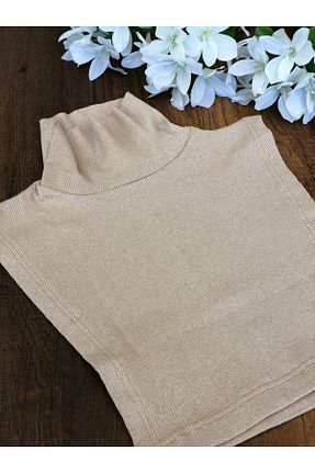 بادی حجاب بژ زنانه پنبه ای mirach - کد 827870954