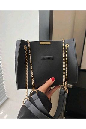 کیف دوشی مشکی زنانه چرم مصنوعی MODA - کد 924695239
