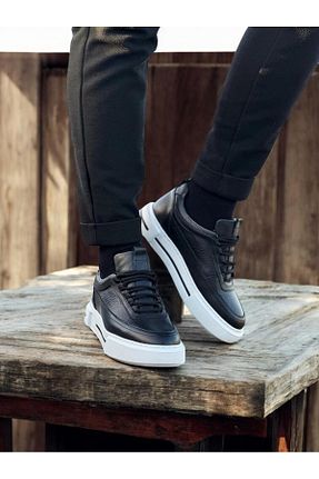 کفش کژوال مشکی مردانه پاشنه کوتاه (1 - 4 سانتی متر) ByItallanoshoes - کد 924689877