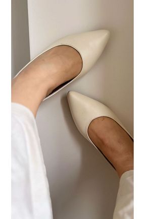 بابت بژ زنانه چرم خالص EREN SHOES BAG - کد 924690796