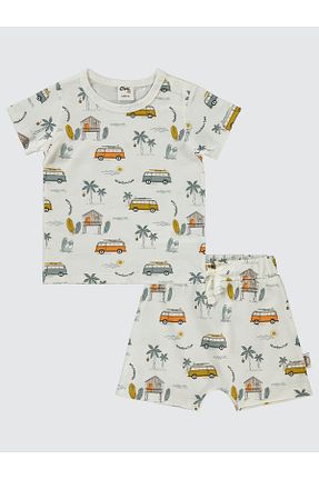 ست نوزادی نباتی بچه گانه پنبه ای Civil Baby - کد 924708878