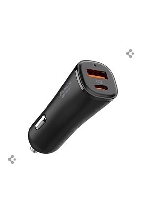 شارژر خودرو مشکی Spigen - کد 857919330
