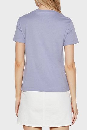 تیشرت بنفش زنانه رگولار Calvin Klein - کد 924294952