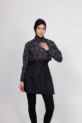مایو حجاب مشکی زنانه Soyut GAVLİA - کد 924302791