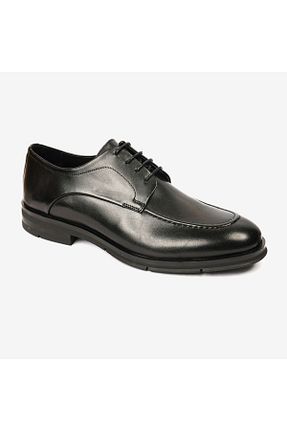 کفش کلاسیک مشکی مردانه چرم خالص Greyder - کد 859373193