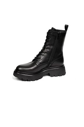 بوت / نیم بوت مشکی زنانه چرم خالص Greyder - کد 370383202
