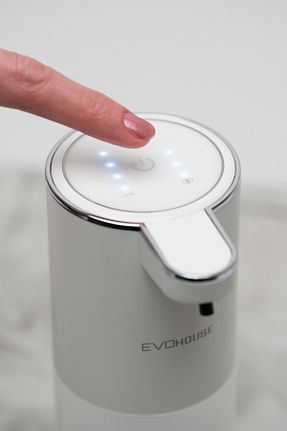 جا صابونی سفید پلاستیک Evo House - کد 888886718