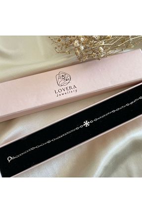 دستبند نقره سفید زنانه 925 عیار Lovera Jewellery - کد 787602614
