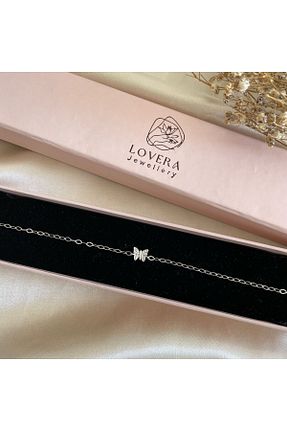 دستبند نقره سفید زنانه 925 عیار Lovera Jewellery - کد 844069982
