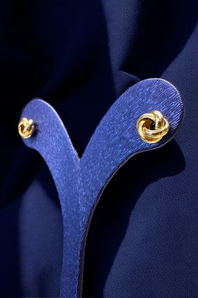 گوشواره طلا طلائی زنانه 8 عیار Altınaşkı - کد 923728530