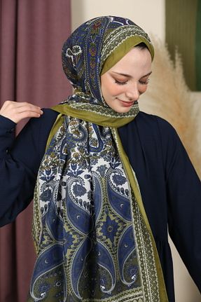 شال سبز زنانه پنبه ای aldyoo - کد 923729249