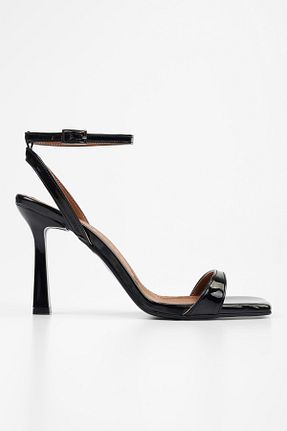 کفش پاشنه بلند کلاسیک مشکی زنانه چرم مصنوعی Shoeberry - کد 926923590