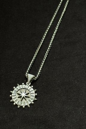 گردنبند استیل ( فولاد ) مردانه استیل (فولاد) cheetah quality - کد 923780102