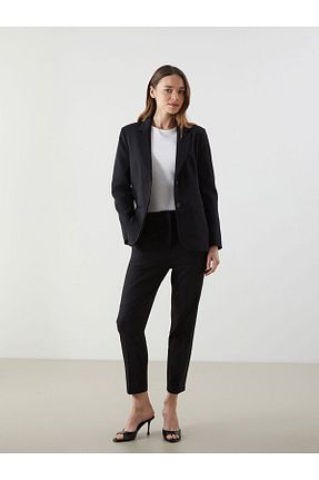 کت بلیزر مشکی زنانه LC Waikiki - کد 924367775