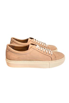 کفش اسنیکر صورتی زنانه چرم اصل TUFAN SHOES - کد 923786074