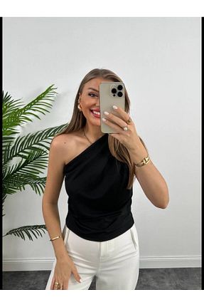 بلوز مشکی زنانه ساده Butik Beyza - کد 923791931