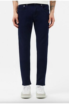 شلوار جین سرمه ای مردانه پاچه گشاد Lacoste - کد 923795981