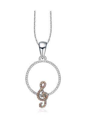 گردنبند نقره زنانه 925 عیار Brezza Lusso Jewelry - کد 774389747