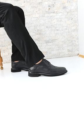 کفش کلاسیک مشکی مردانه چرم خالص Greyybull Shoes - کد 905129879