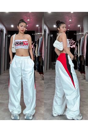 شلوار سفید زنانه پلی استر DEEFWEAR - کد 923834348